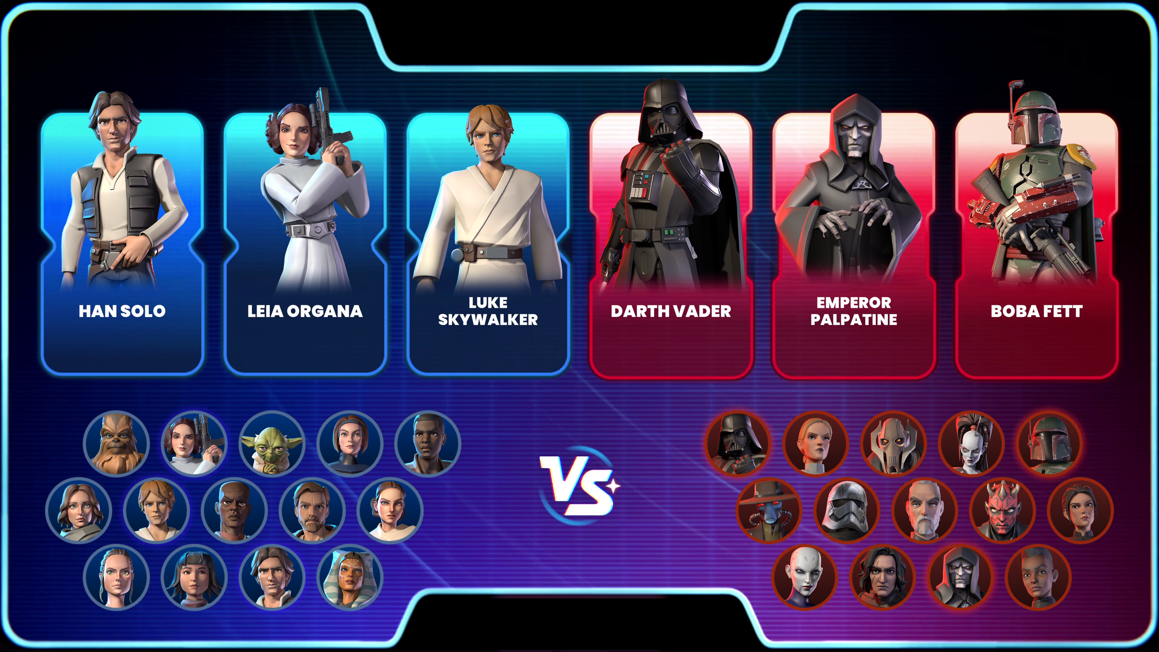 Prepare For A Galactic Showdown In Monopoly: Star Wars Heroes Vs. Villains 3 MSW Screenshot CharacterSelection https://staging.mkaugaming.com/prepare-for-a-galactic-showdown-in-monopoly-star-wars-heroes-vs-villains/