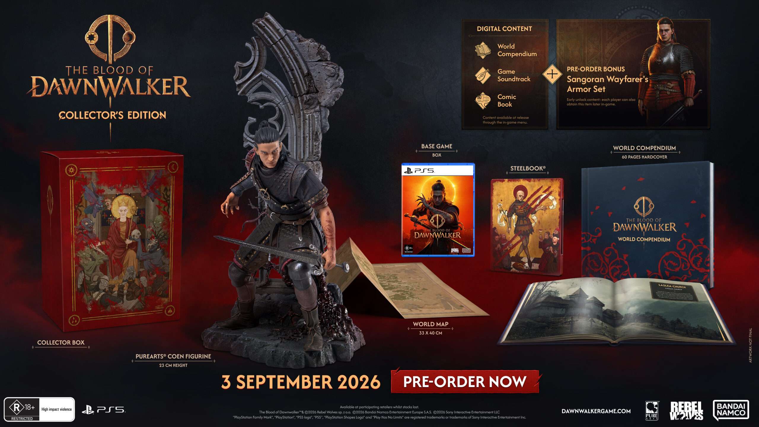 The Blood of Dawnwalker Will Launch September 3 – Rebel Wolves Revealed Key Details On Its Upcoming Dark Fantasy Action RPG 2 DAWNWALKER COLLECTOR EDITIONS BEAUTYSHOTS 4K PS5 ANZ scaled https://staging.mkaugaming.com/the-blood-of-dawnwalker-will-launch-september-3-rebel-wolves-revealed-key-details-on-its-upcoming-dark-fantasy-action-rpg/