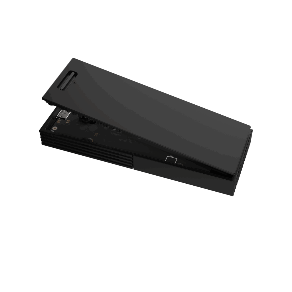 ASUS Announces ProArt PA40SU USB4 SSD Enclosure 1 PA40SU Front Open https://staging.mkaugaming.com/asus-announces-proart-pa40su-usb4-ssd-enclosure/