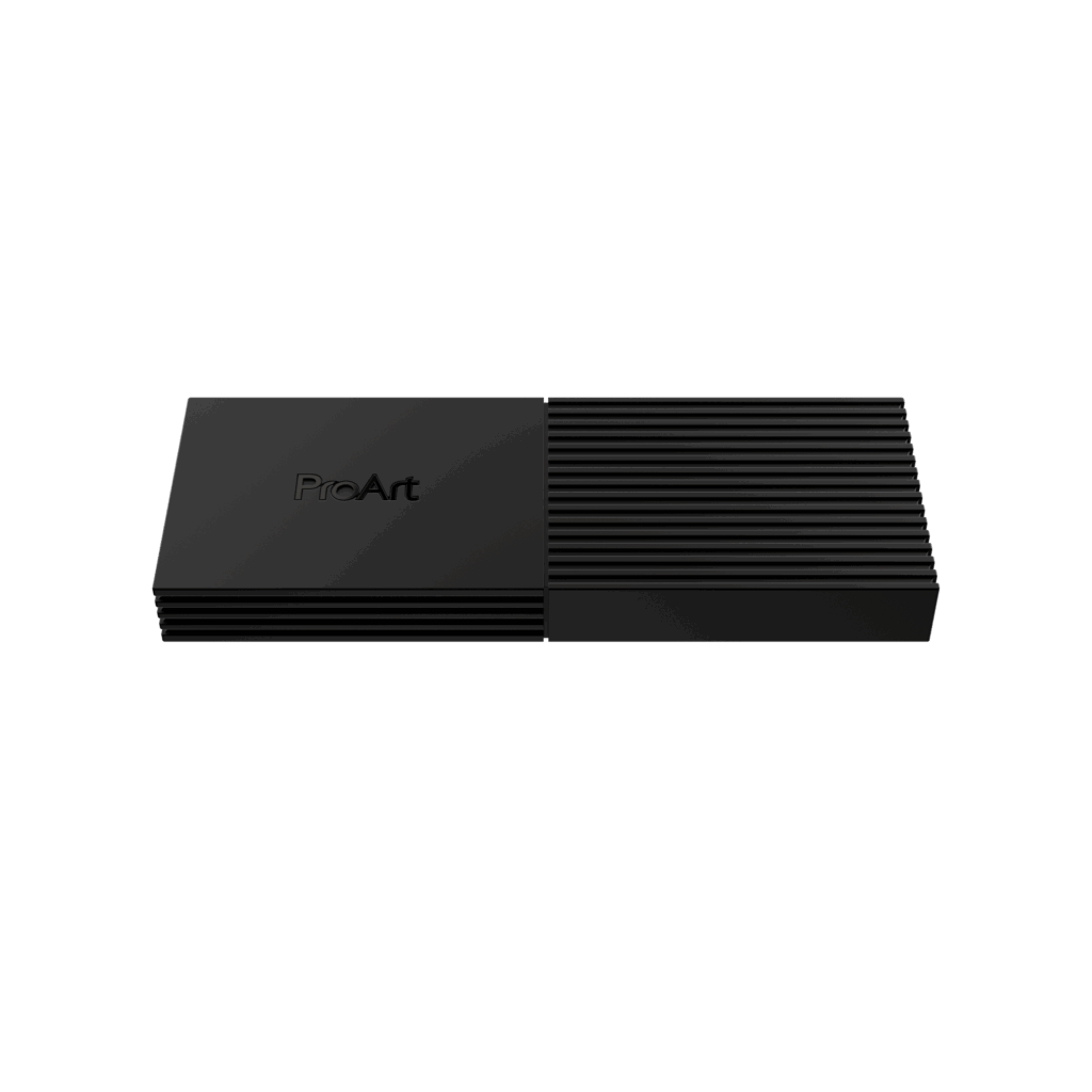 ASUS Announces ProArt PA40SU USB4 SSD Enclosure 3 PA40SU Top Front https://staging.mkaugaming.com/asus-announces-proart-pa40su-usb4-ssd-enclosure/