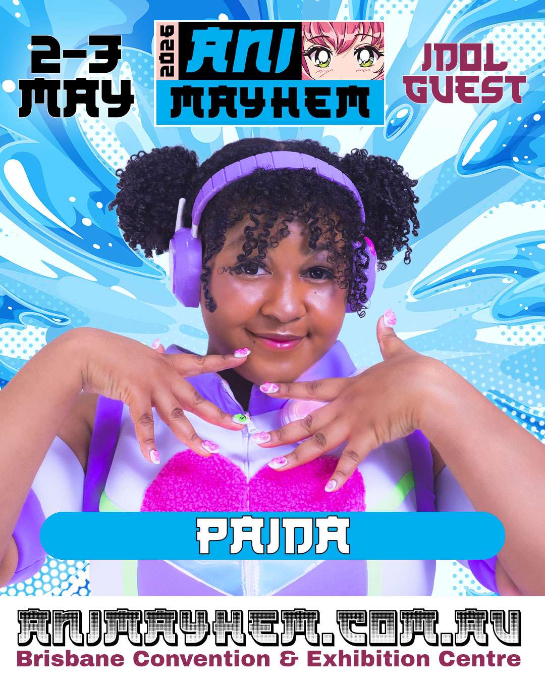 AniMayhem Debuts In Brisbane With International Guests, Live Performances and Immersive Fan Experiences 2 Paida Animayhem https://staging.mkaugaming.com/animayhem-debuts-in-brisbane-with-international-guests-live-performances-and-immersive-fan-experiences/