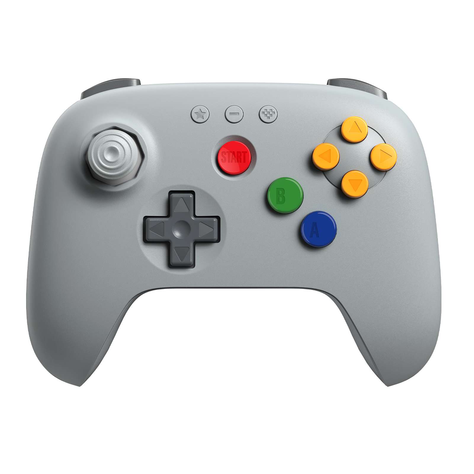 8BitDo 64 Bluetooth Controller (Hardware) - Review 2 8BitDo 64 Bluetooth Controller Classic Grey 6 https://staging.mkaugaming.com/all-review-list/8bitdo-64-bluetooth-controller-hardware-review/
