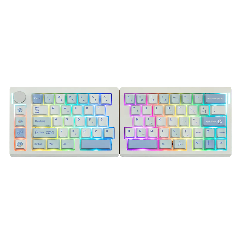 EPOMAKER Split 70 Keyboard (Hardware) - Review 4 EPOMAKER Split70 white blue bip 3 https://staging.mkaugaming.com/all-review-list/epomaker-split-70-keyboard-hardware-review/